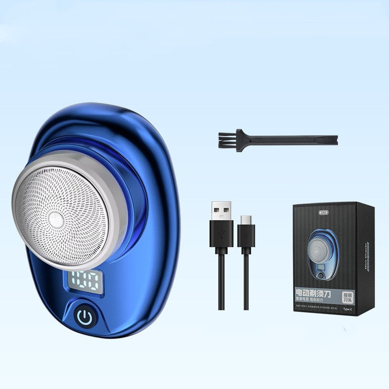 Rasoir électrique portable de voyage numérique étanche