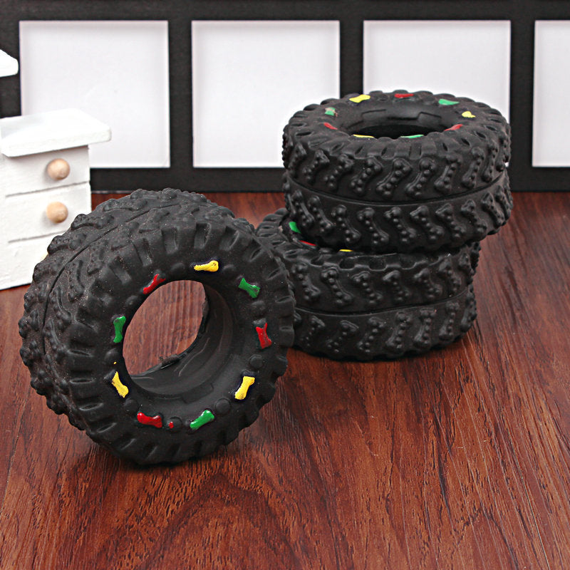 Jouets pour chiens à colle Small Tire Pet Vociations