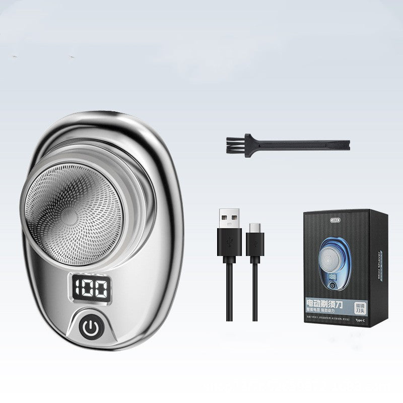 Rasoir électrique portable de voyage numérique étanche