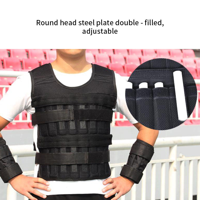 Gilet lesté pour la course à pied et la musculation