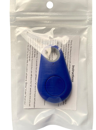 Localisateur d'objets anti-perte en forme de goutte d'eau compatible Bluetooth
