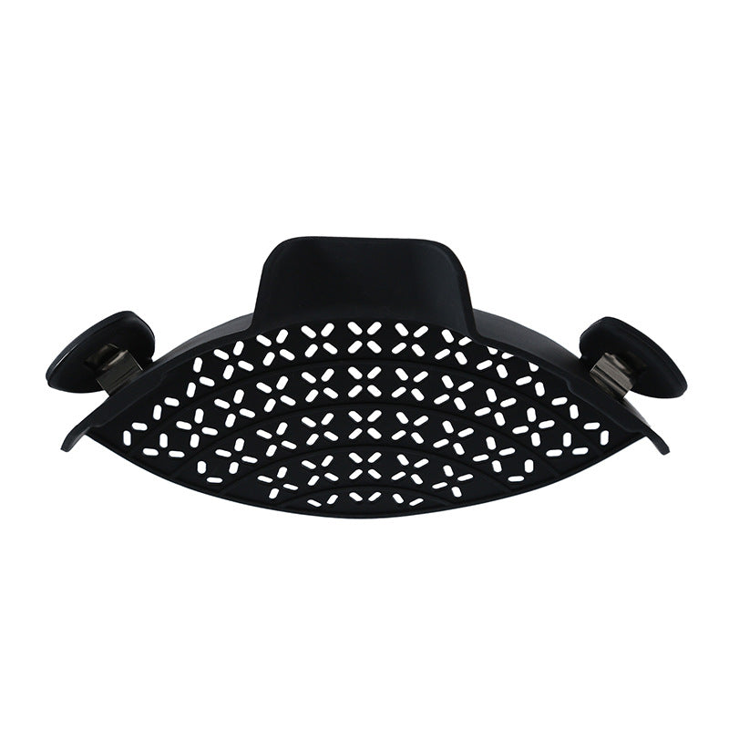Bouchon d'égouttage latéral en silicone pour casserole, accessoire de cuisine