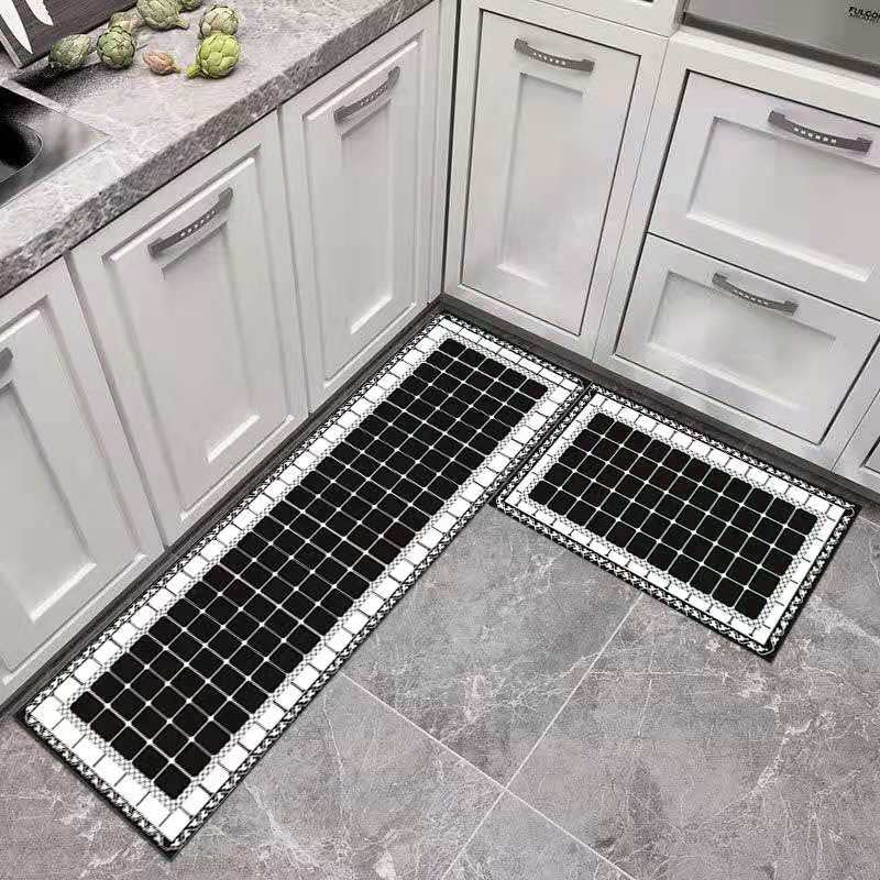 Tapis de sol de cuisine long et résistant à l'huile