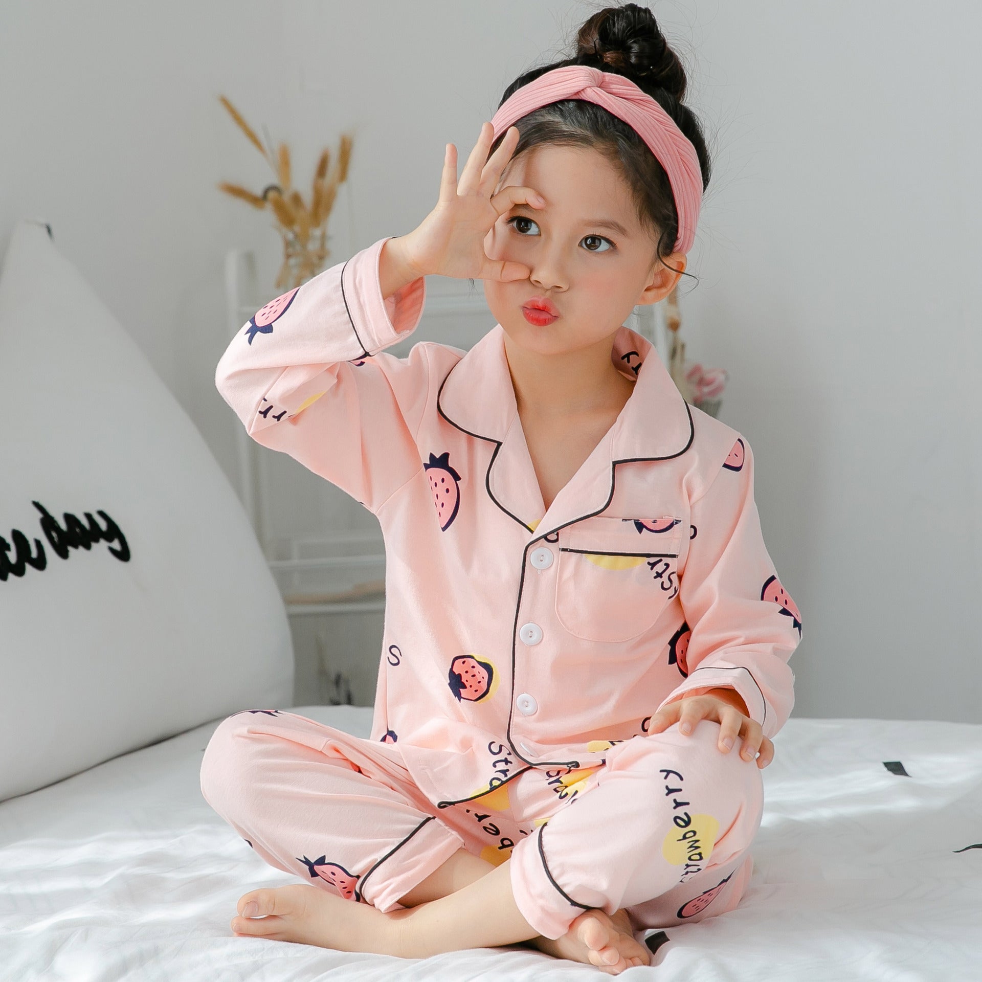 Pyjamas en coton pour enfants