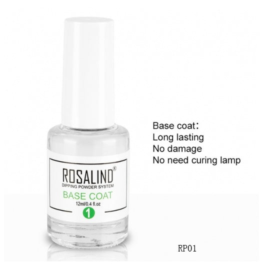 Poudre de vernis à ongles pour ongles naturels