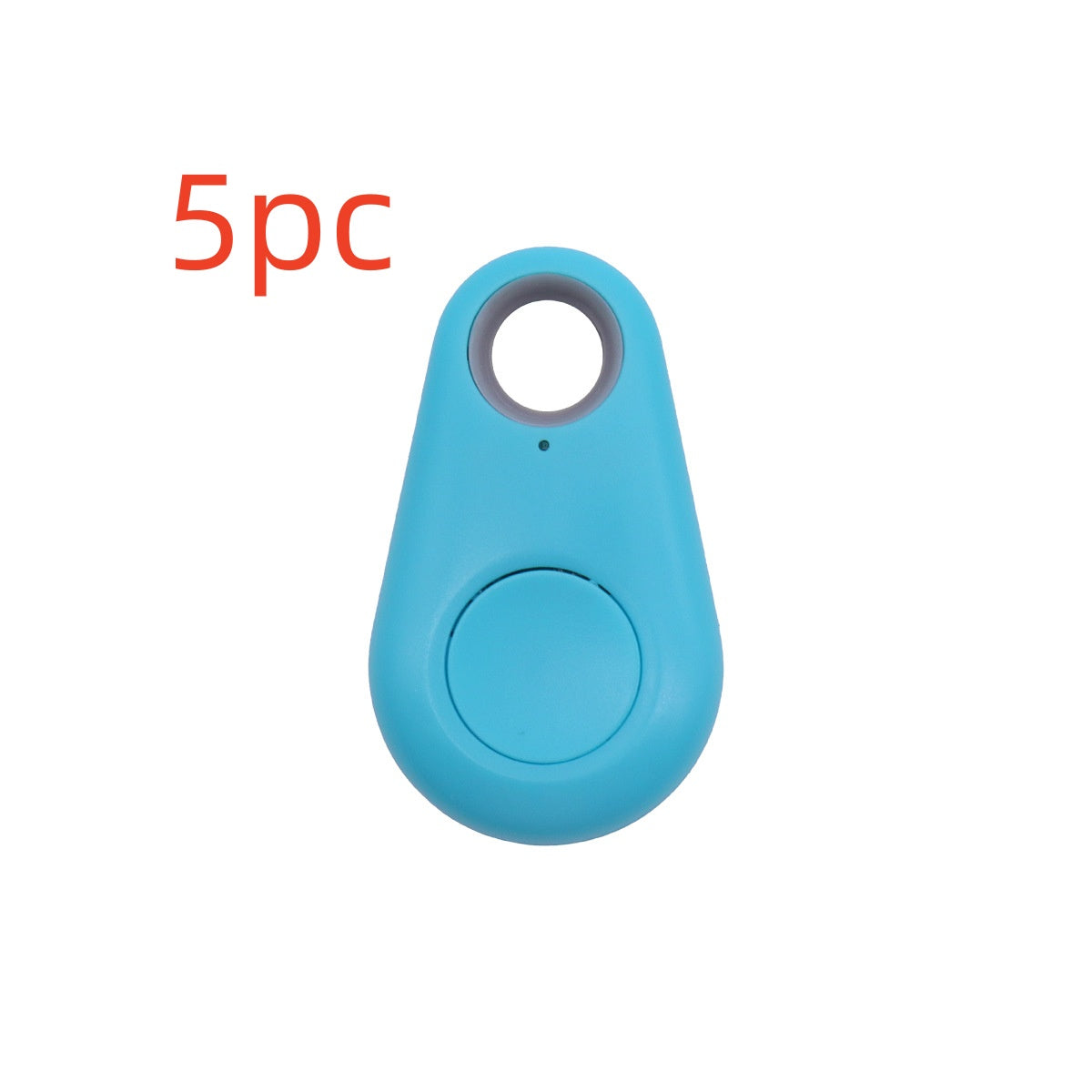 Localisateur d'objets anti-perte en forme de goutte d'eau compatible Bluetooth