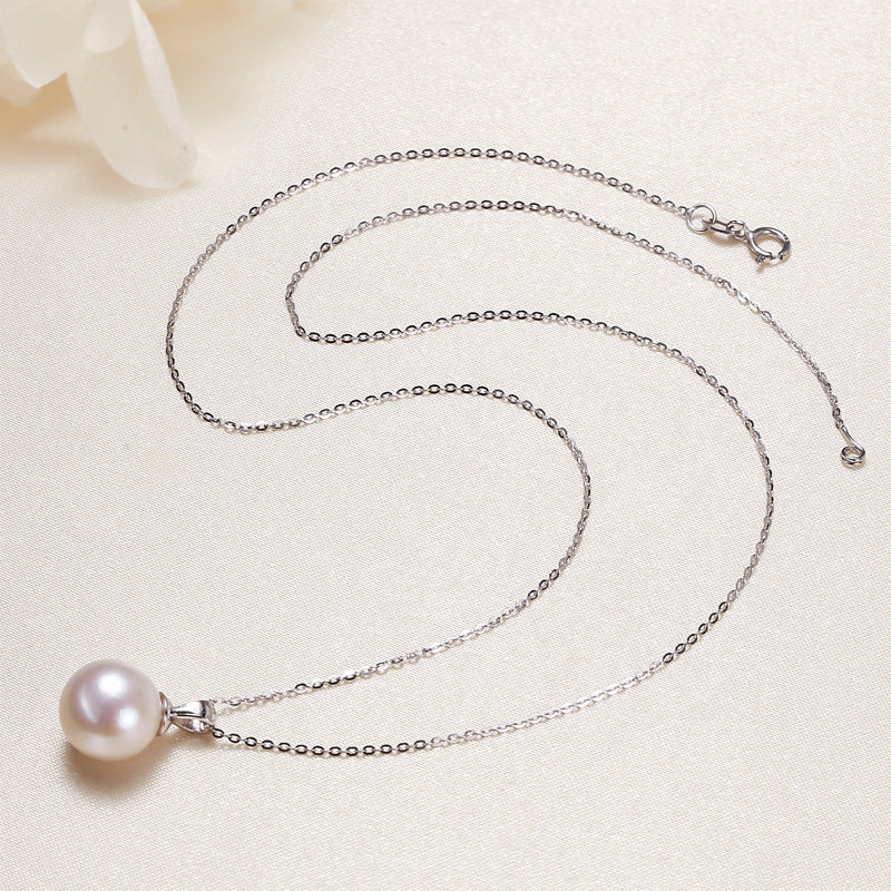 Collier en argent S925 et perles d'eau douce