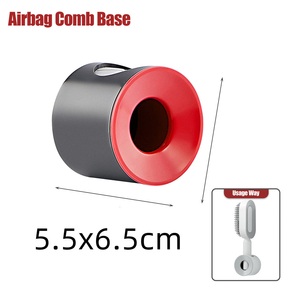 Brosse à cheveux autonettoyante pour femmes, nettoyage en une seule étape, anti-chute de cheveux, massage du cuir chevelu par airbag, peigne antistatique.