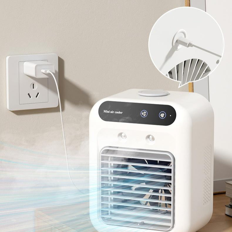 Climatiseur, ventilateur de refroidissement d'air, ventilateur à eau, climatisation pour chambre, bureau, climatiseur portable pour voiture