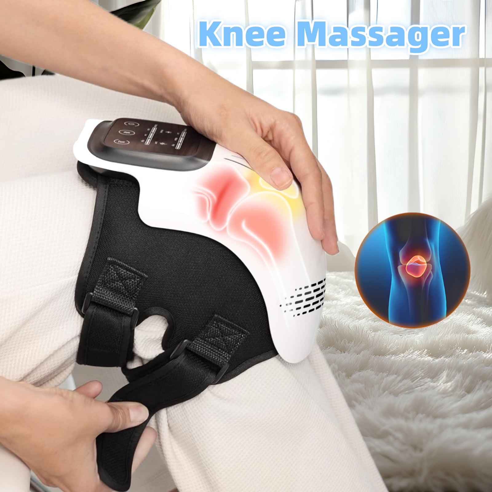 Appareil de relaxation rechargeable – Chaleur et vibrations douces