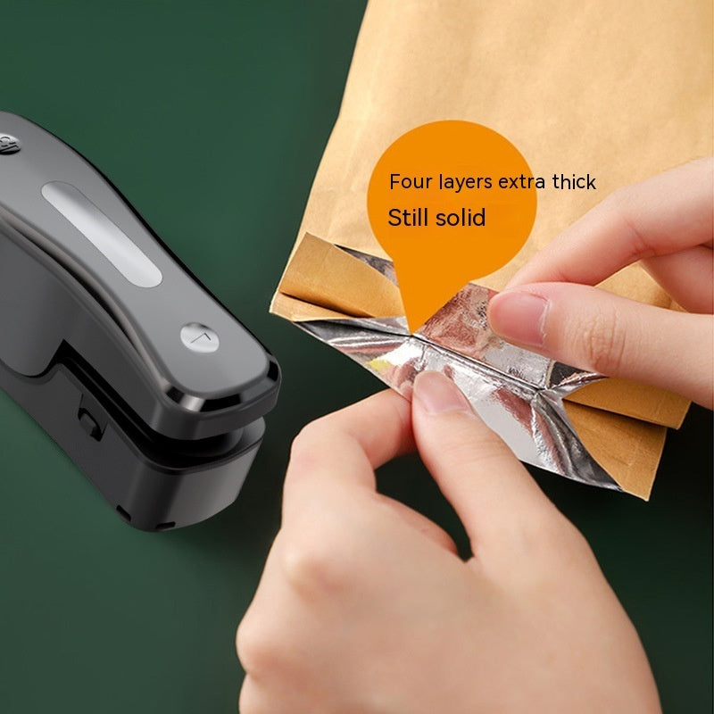 Mini machine à sceller rechargeable USB, petit appareil de cuisine portable