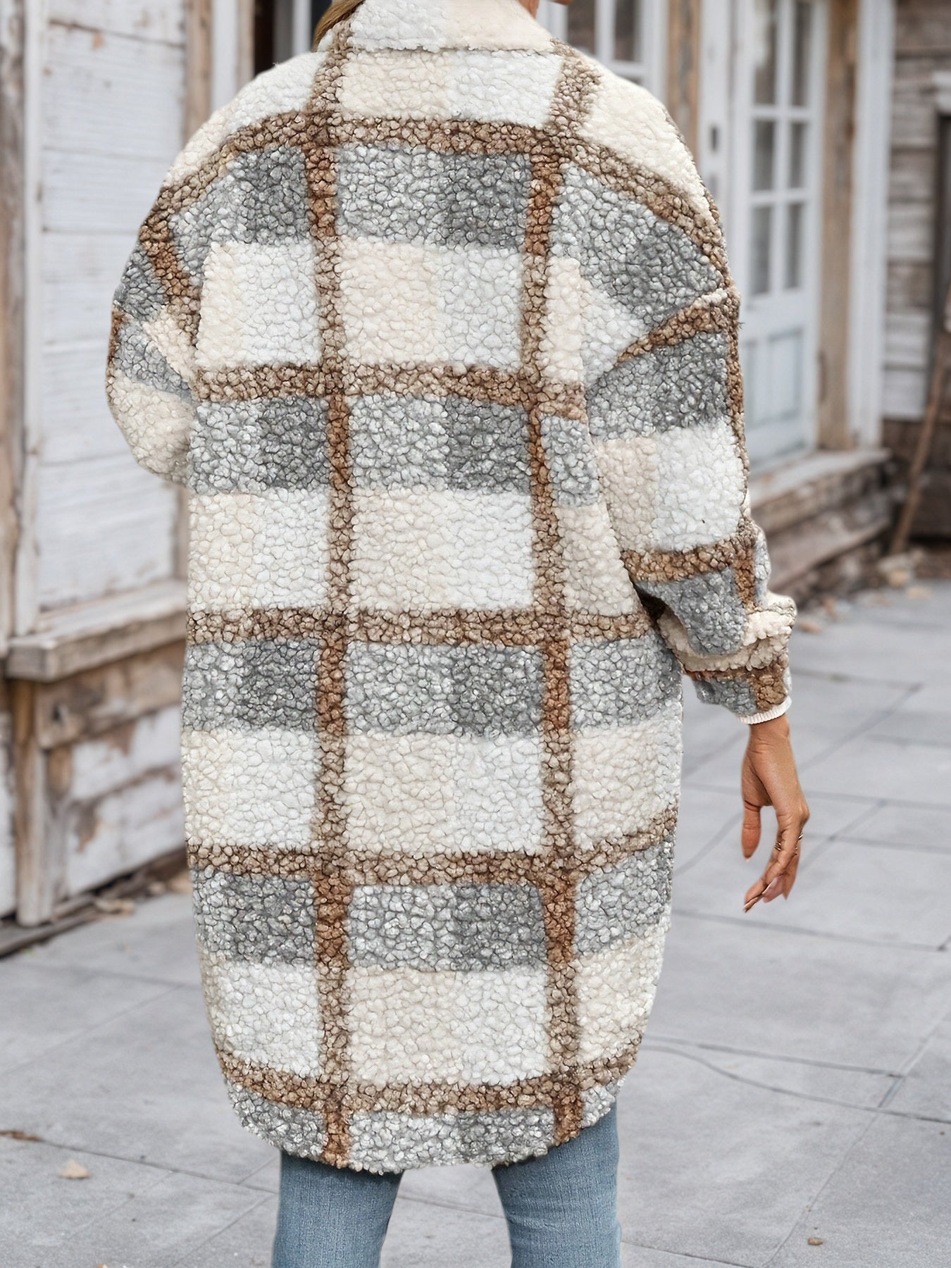 Nouveau manteau en fourrure pour femme, idéal pour l'automne et l'hiver
