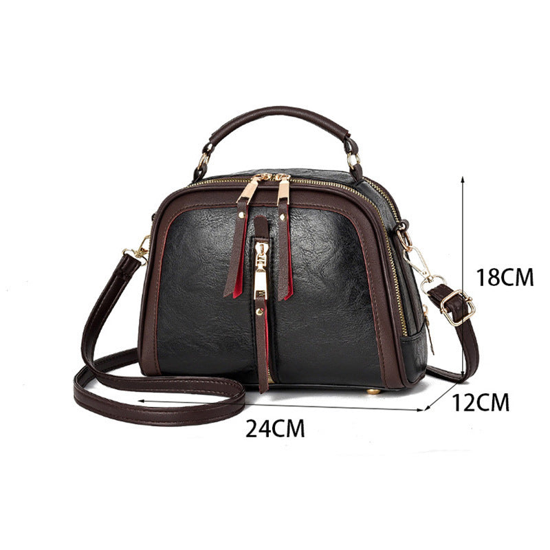 Sac bandoulière tendance et élégant pour femme, style cabas ou sac à main vintage