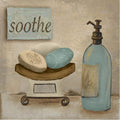 Poster sur toile moderne rétro – Décoration murale salle de bain