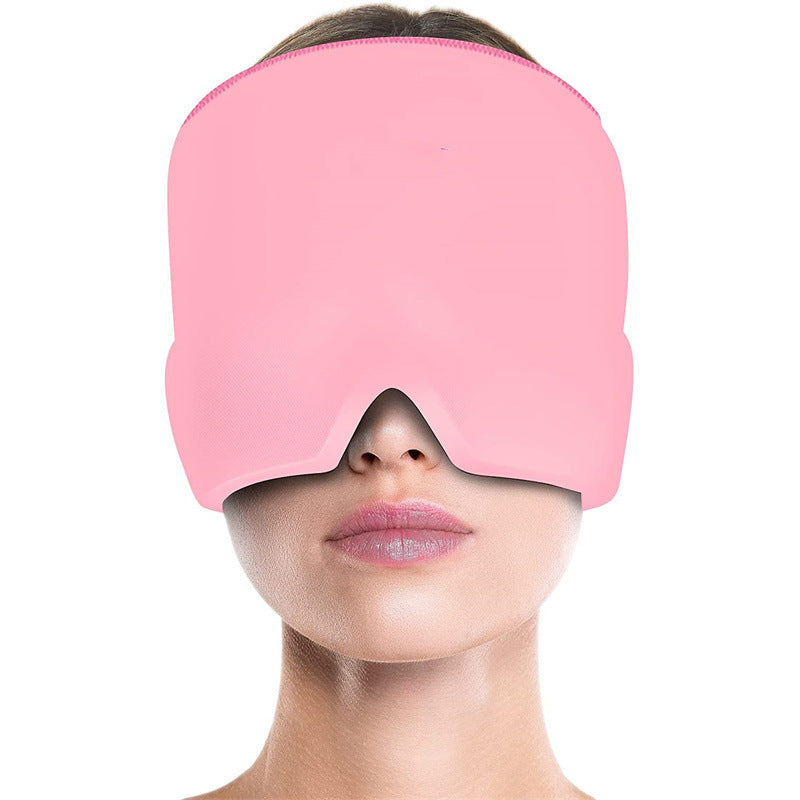 Bonnet anti migraine, thérapie par le froid, produits pour soulager la migraine, bandeau confortable, masque oculaire glacé pour les yeux gonflés