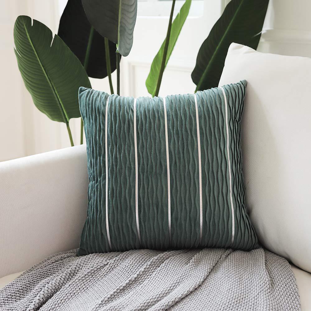 Housse de coussin velours peluche luxe 45x45 cm