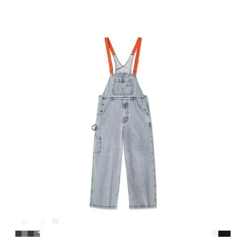 Combinaison à bretelles, chemise d'affaires pour homme, pantalon à jambes larges