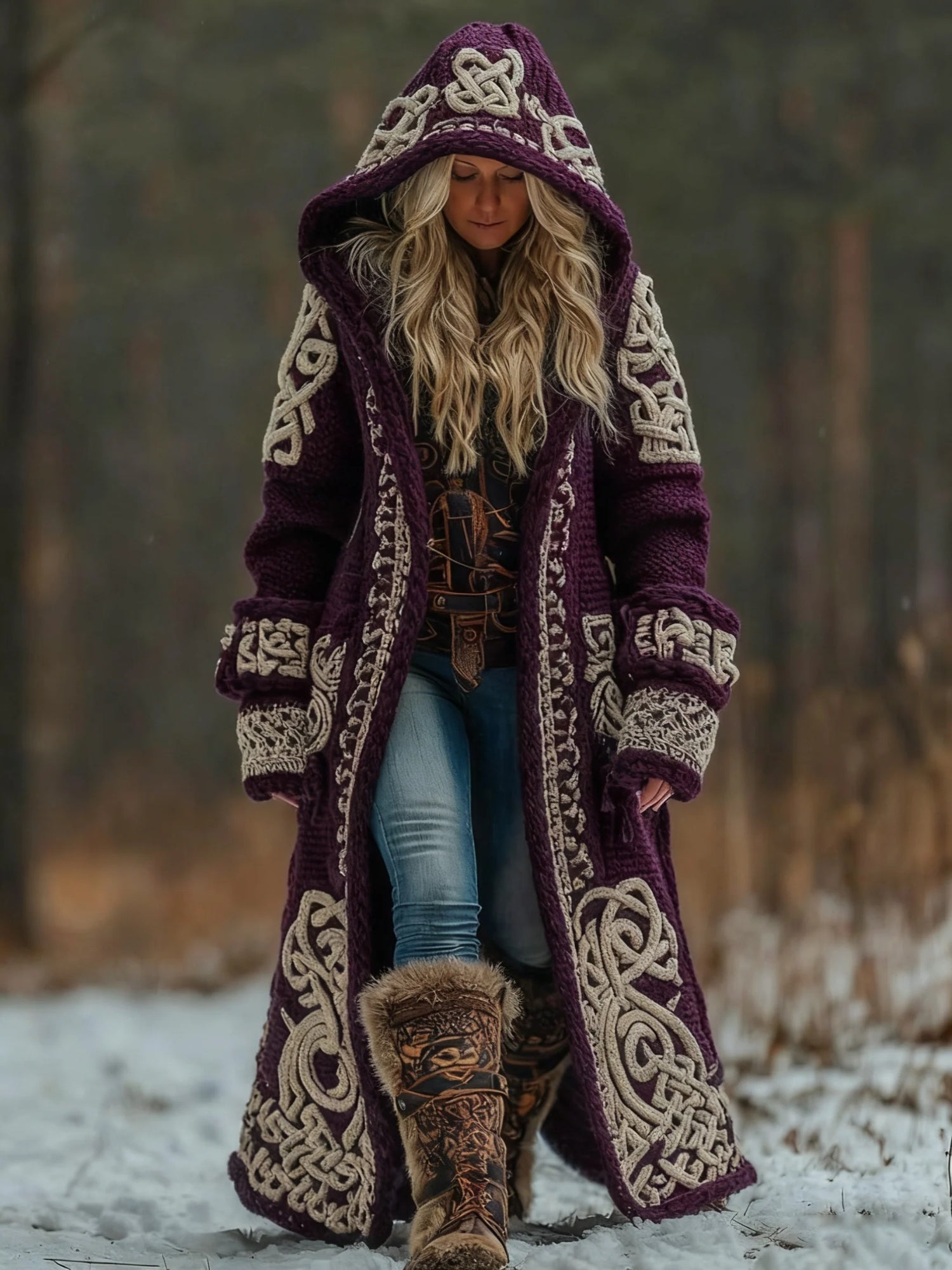 Nouvelle veste cape décontractée à capuche imprimée en 3D