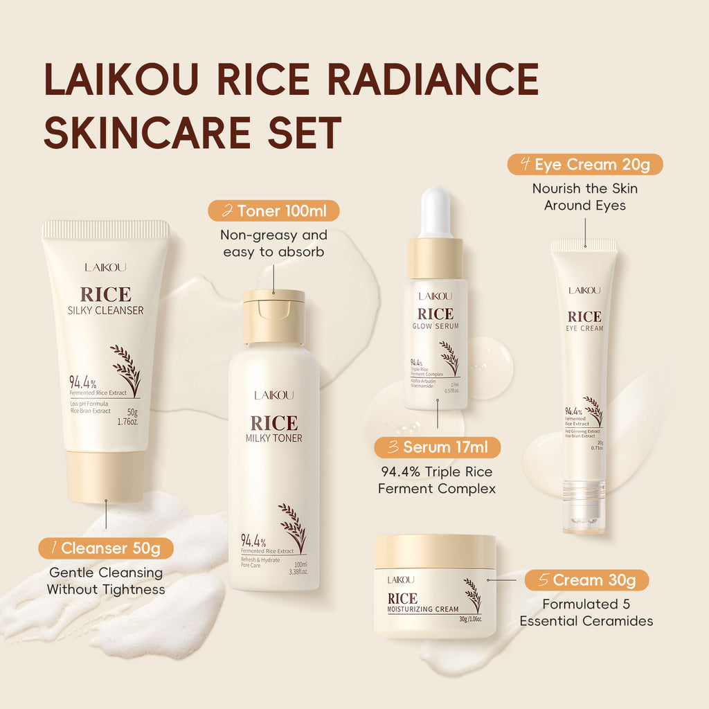 Crème hydratante aux extraits de plantes pour le soin du visage - Coffret de soins