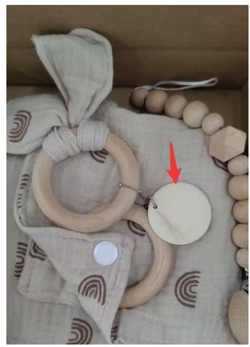 Coffret cadeau de jouets de dentition pour bébé