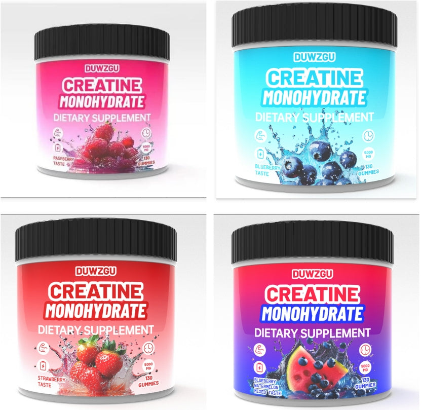 Complexe de bonbons mous à la créatine monohydrate contenant de la L-carnitine et de la taurine