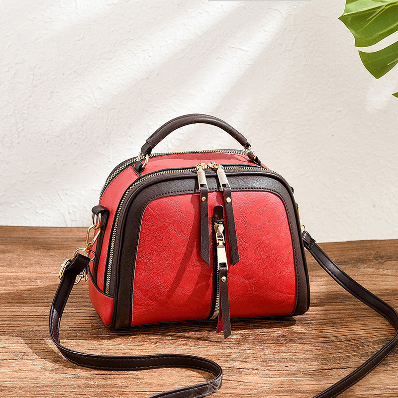 Sac bandoulière tendance et élégant pour femme, style cabas ou sac à main vintage