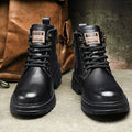 Nouvelles bottes de travail américaines vintage montantes tendance automne-hiver