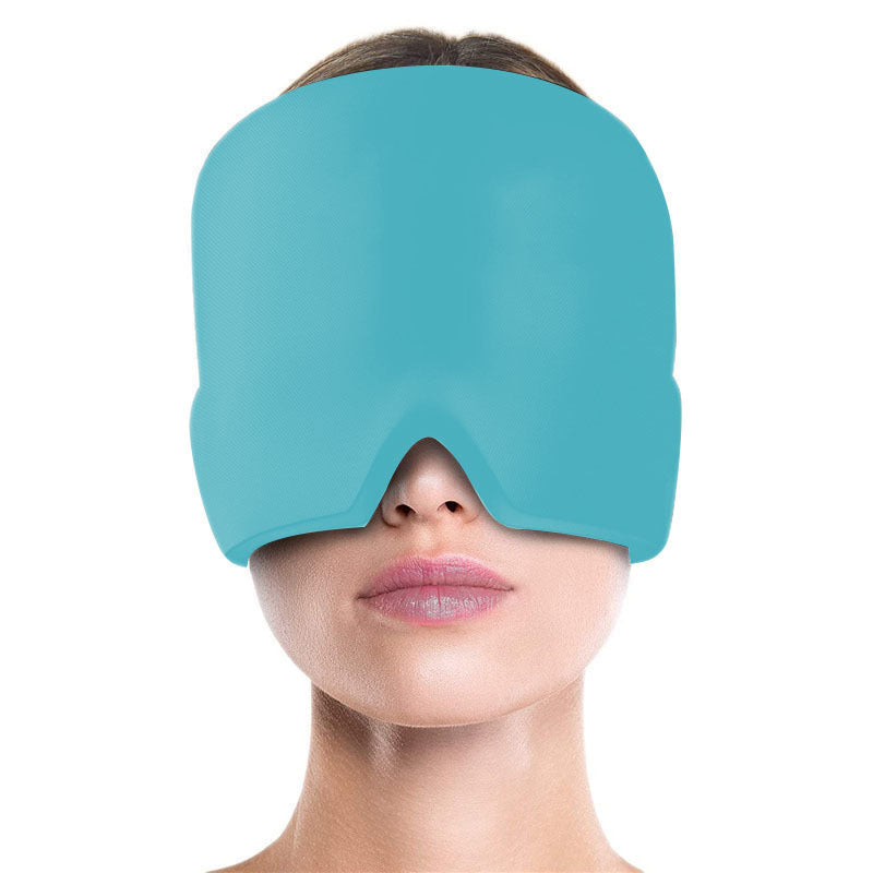 Bonnet anti migraine, thérapie par le froid, produits pour soulager la migraine, bandeau confortable, masque oculaire glacé pour les yeux gonflés