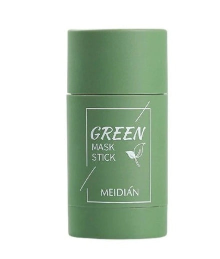 Masque purifiant au thé vert, stick d'argile, contrôle du sébum, anti-acné, éclaircissant, masque aux algues, soin de la peau
