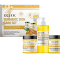 Coffret de soins pour la peau au curcuma