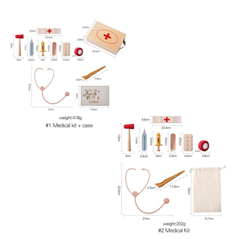 Maison de jeu pour enfants Petit Docteur Jouet Stéthoscope Jouet éducatif