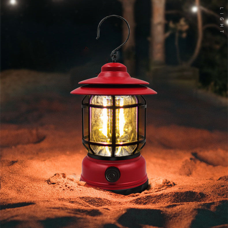 Lampe d'ambiance LED de recharge pour le camping en extérieur