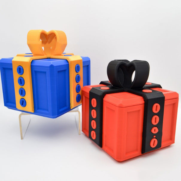 Boîte cadeau agaçante, boîte cadeau 3D amusante avec vis, boîte cadeau farce, boîte cadeau originale pour le Nouvel An