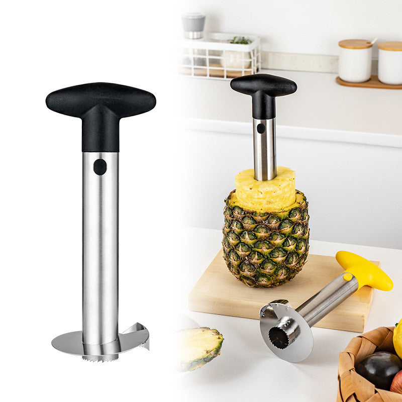 Éplucheur à ananas rotatif en acier inoxydable 304