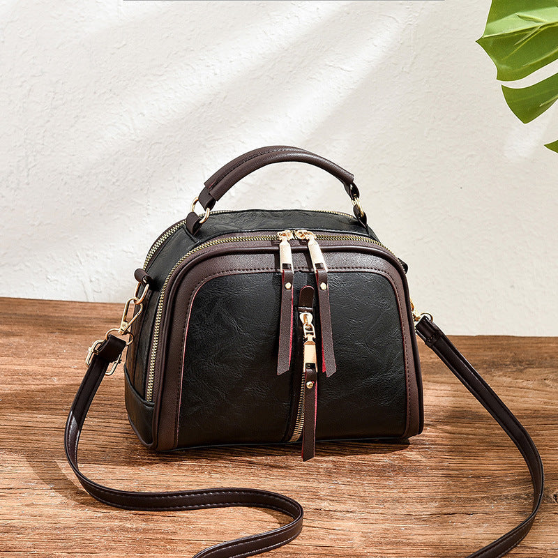 Sac bandoulière tendance et élégant pour femme, style cabas ou sac à main vintage