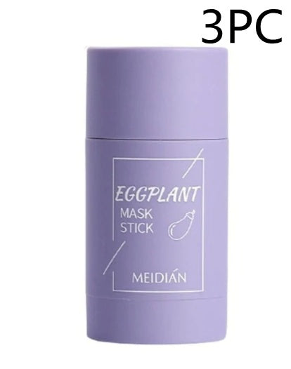 Masque purifiant au thé vert, stick d'argile, contrôle du sébum, anti-acné, éclaircissant, masque aux algues, soin de la peau