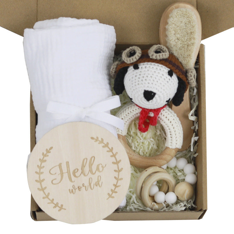 Coffret cadeau de jouets de dentition pour bébé