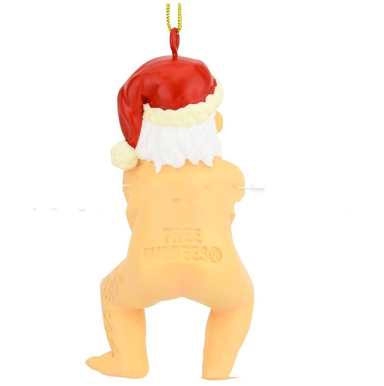Décoration en résine Père Noël nu