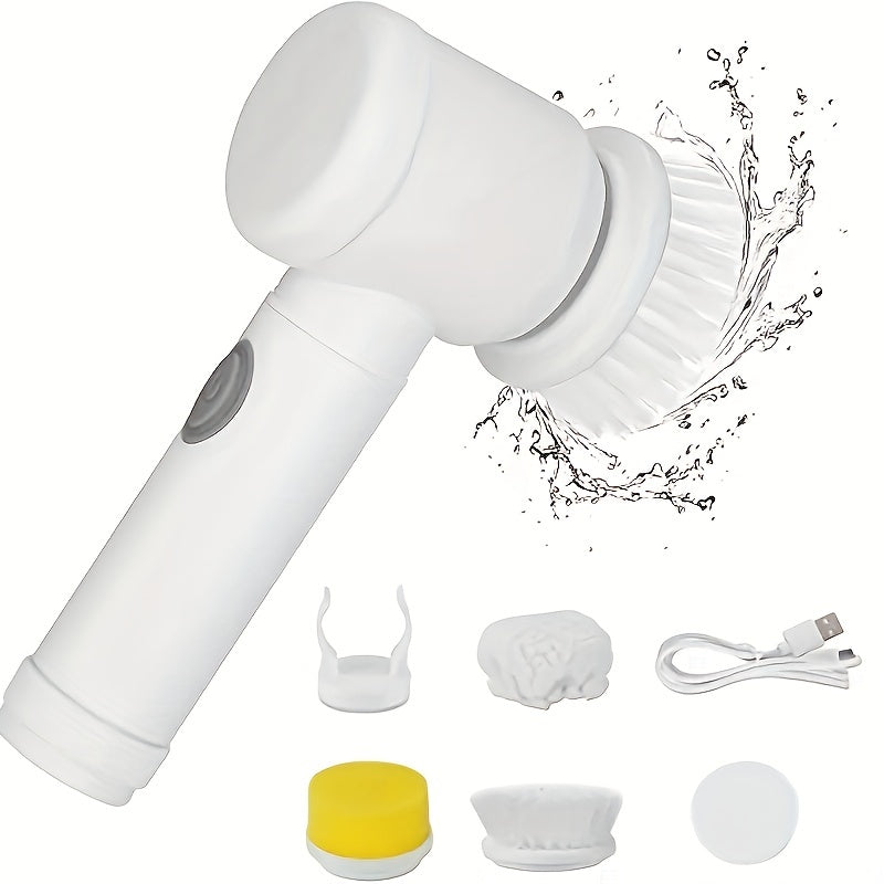 Brosse de Nettoyage Électrique Rotative Rechargeable USB - Sans Fil