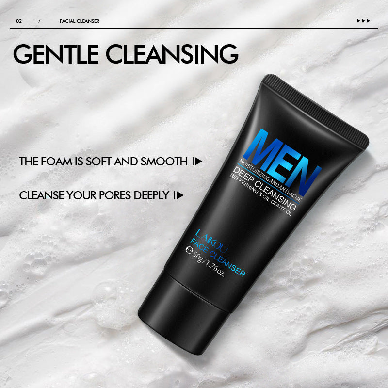 Soin du visage - Exfoliant nettoyant pour hommes 50 g
