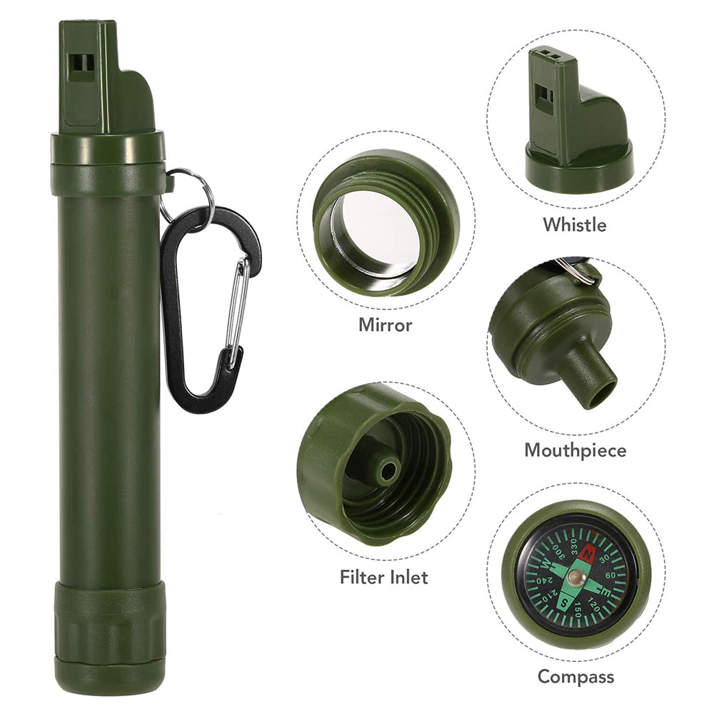 Filtre de survie pour le camping et la randonnée