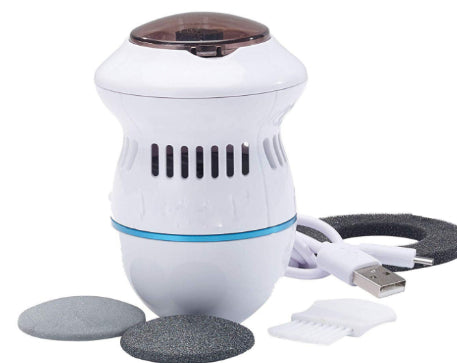 Râpe électrique multifonctionnelle pour les pieds, éliminant les callosités et les peaux mortes.