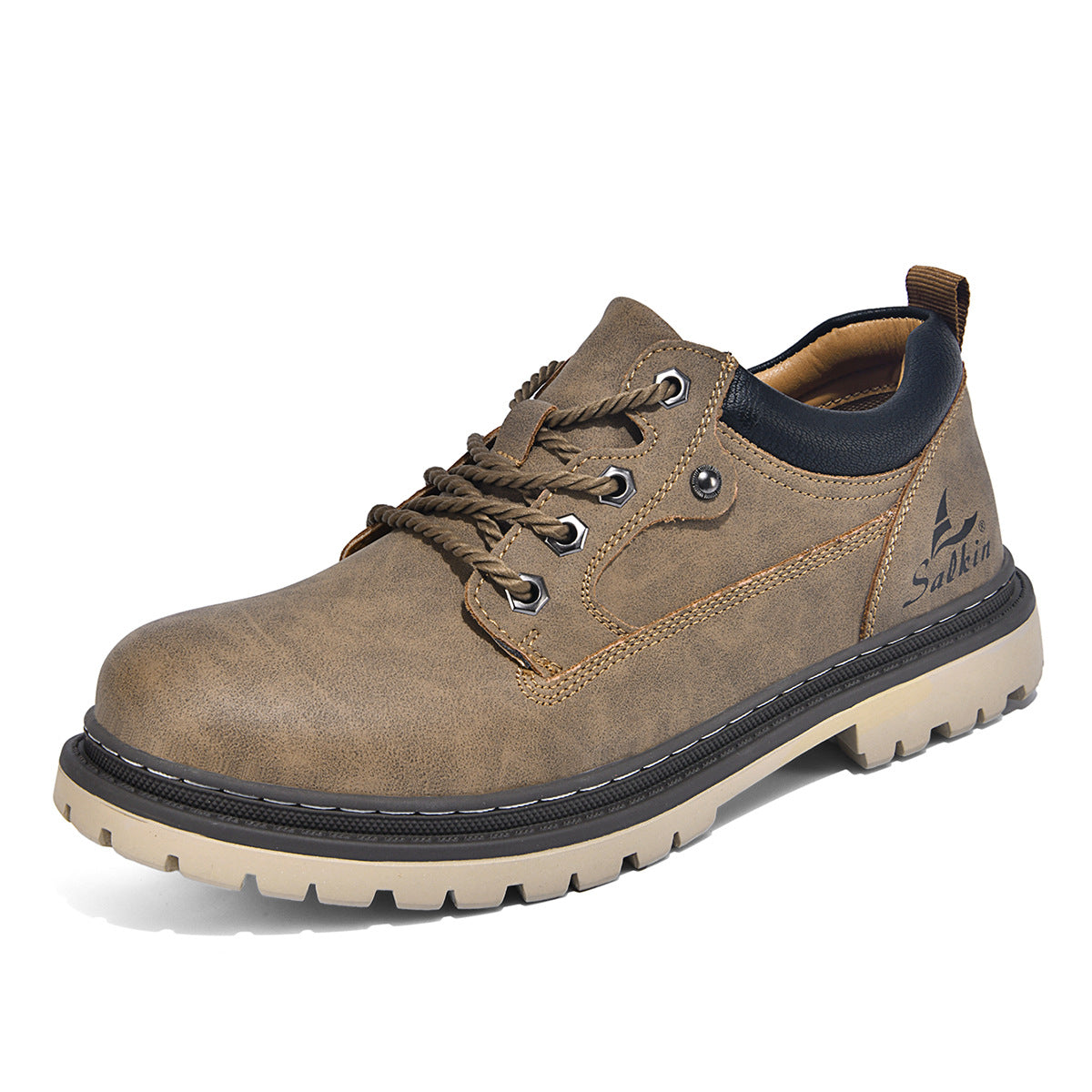 Bottes de travail de style britannique pour hommes branchés