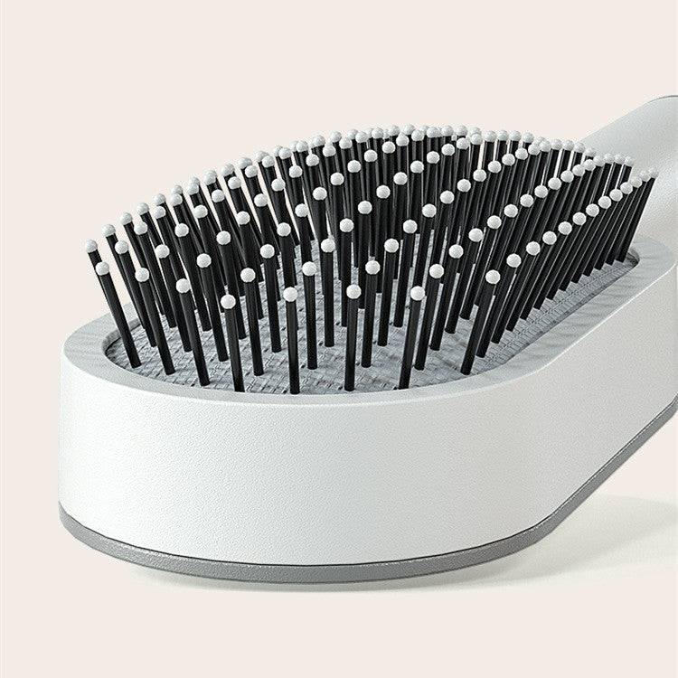 Brosse à cheveux autonettoyante pour femmes, nettoyage en une seule étape, anti-chute de cheveux, massage du cuir chevelu par airbag, peigne antistatique.