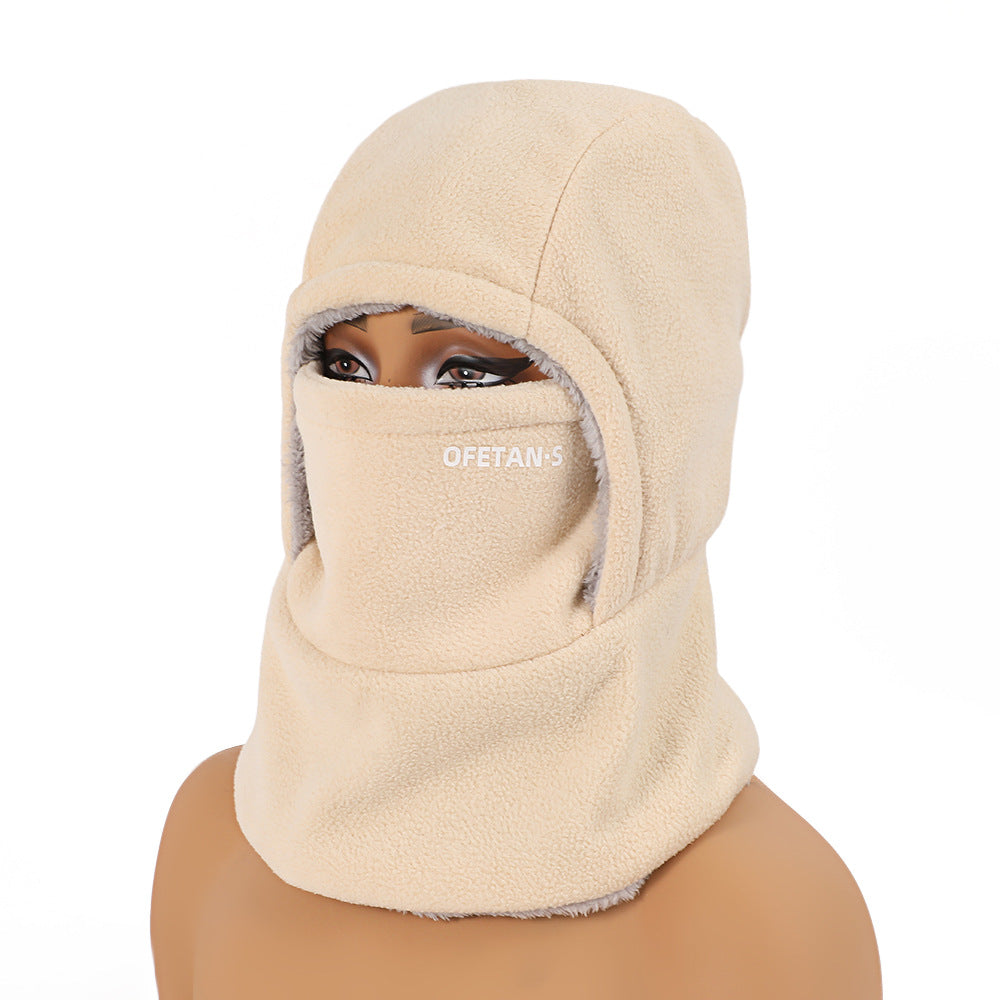 Cache-cou et masque facial d'hiver tout-en-un, chapeau d'extérieur