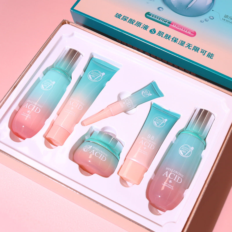 Coffret de soins du visage à l'acide hyaluronique