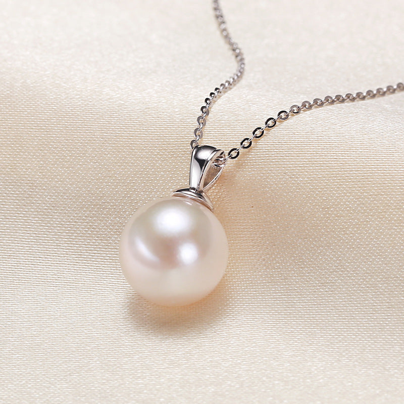 Collier en argent S925 et perles d'eau douce