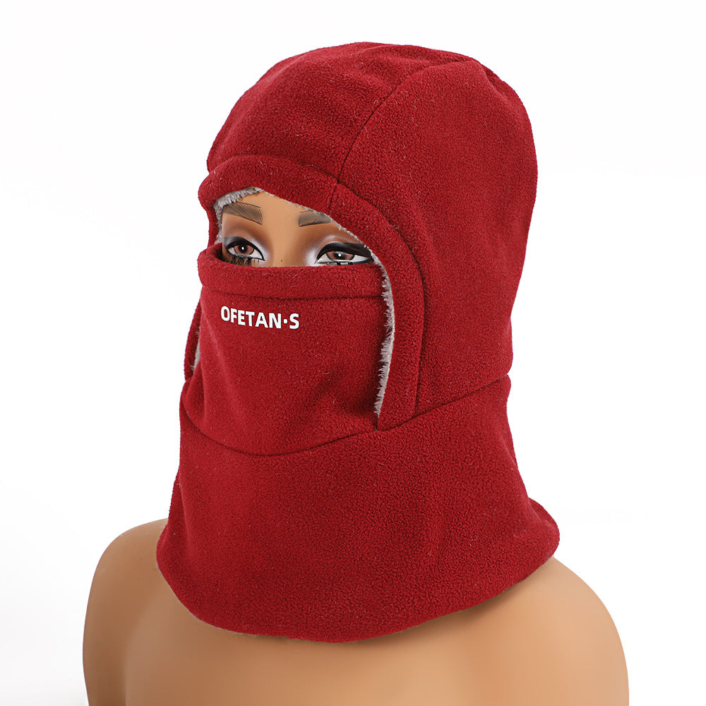 Cache-cou et masque facial d'hiver tout-en-un, chapeau d'extérieur
