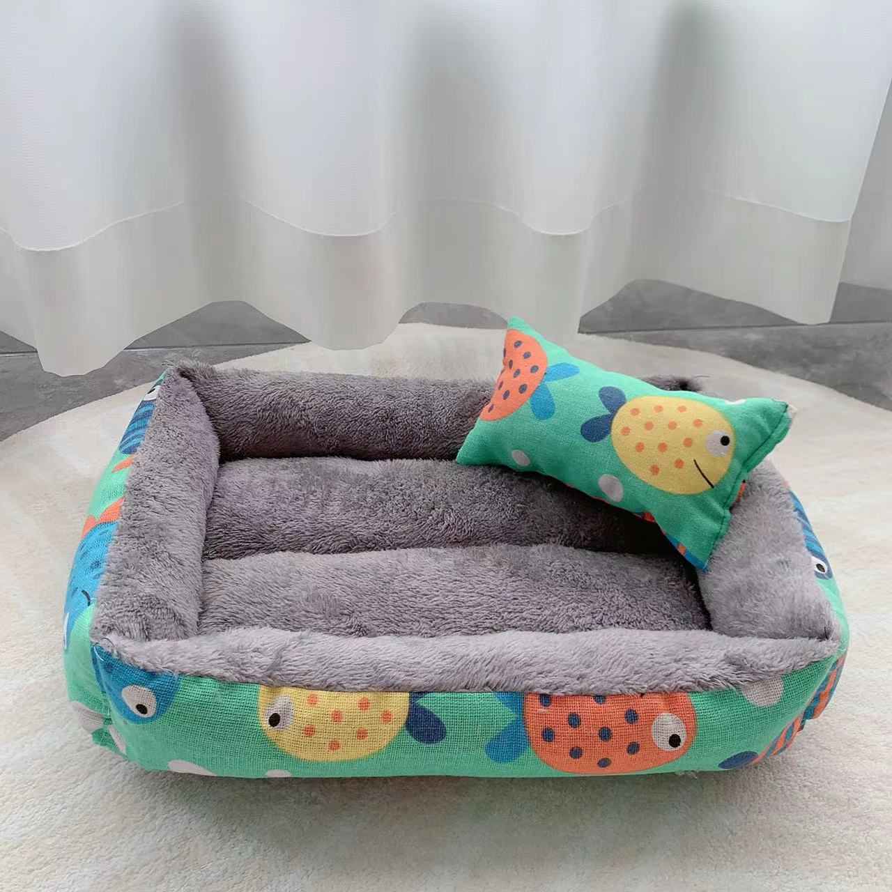 Pet Supplies Linen Pet Bed Moisture-proof
