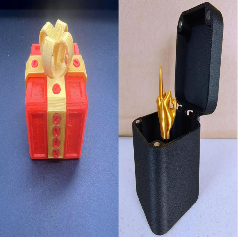 Boîte cadeau agaçante, boîte cadeau 3D amusante avec vis, boîte cadeau farce, boîte cadeau originale pour le Nouvel An